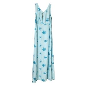 XOXO x VINTAGE 90's floral maxi dress‎ keyhole cut out size 7